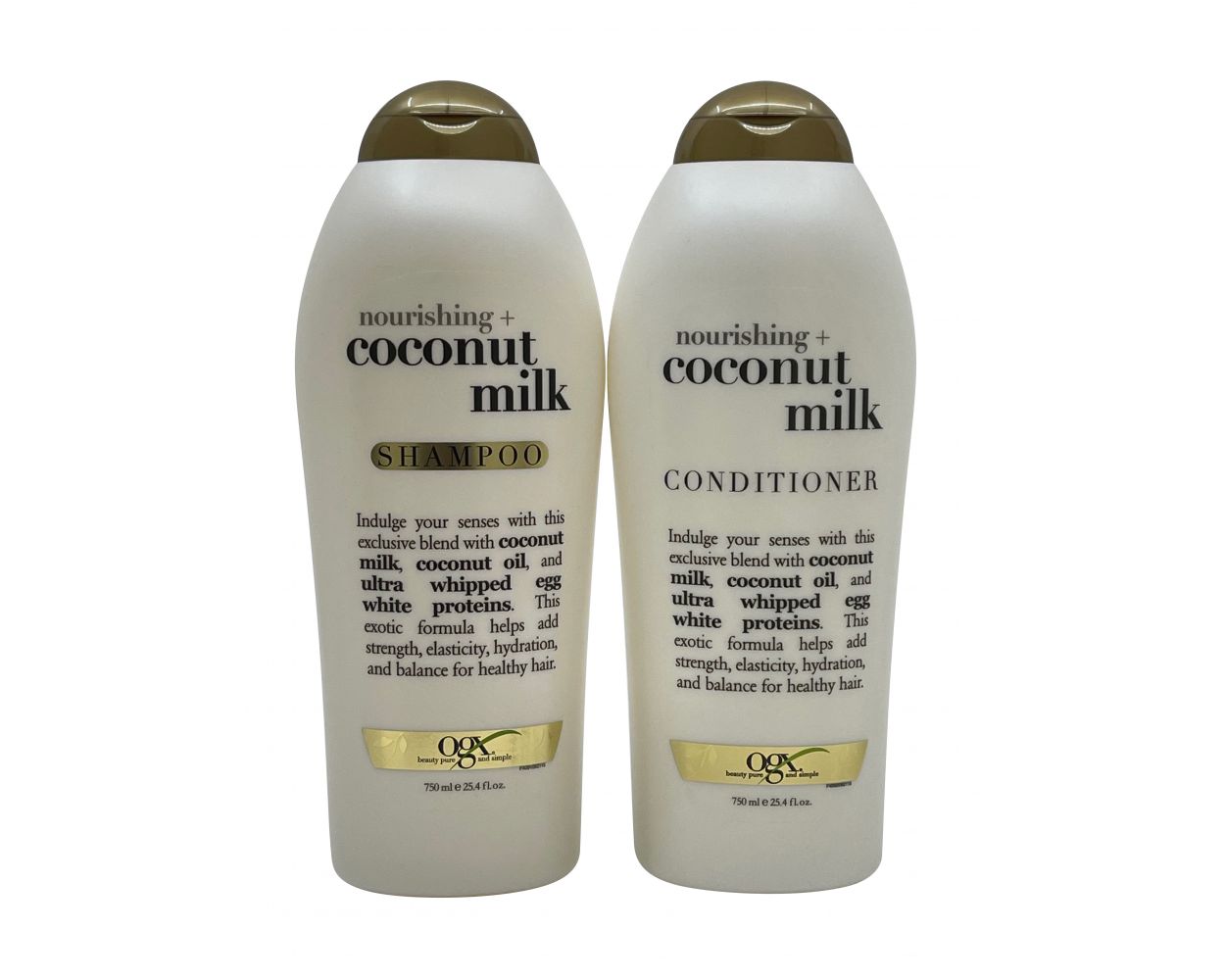 OGX Nourishing + Coconut Milk Shampoo & Conditioner Set | Shampoo -  