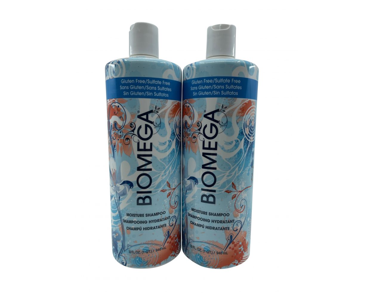 Aquage Biomega Moisture Shampoo Sulfate Free Set of 2 | Shampoo -  