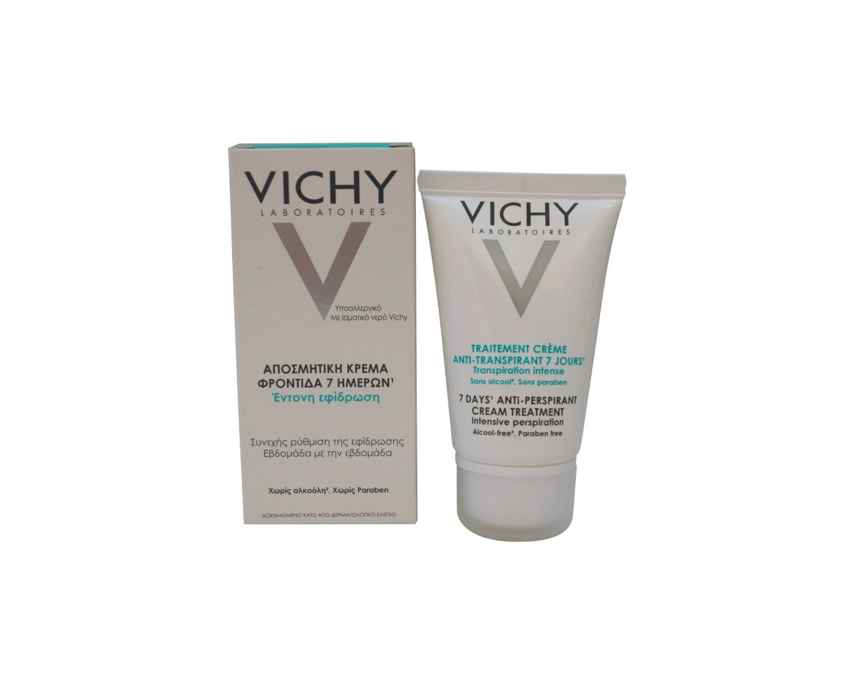 Vichy Anti-Perspirant Treatment Deodorant Cream | Antipersperant - Beautyvice.com