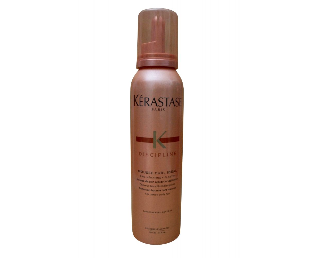 fordampning Uberettiget Penge gummi Kerastase Discipline Mousse Curl Ideal Unruly Curly Frizzy Hair | Hair  Styling & Finishing - Beautyvice.com