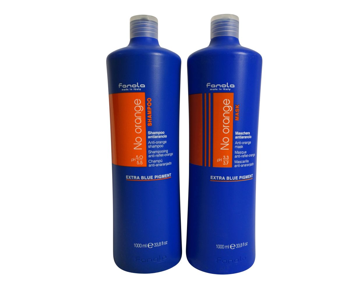 Fanola No Orange Shampoo & Mask Set Duo 33.8 oz | Shampoo Beautyvice.com