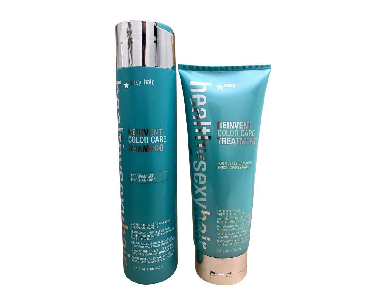 Healthy Sexy Hair Reinvent Color Care Shampoo & Treatment Set | Shampoo -  