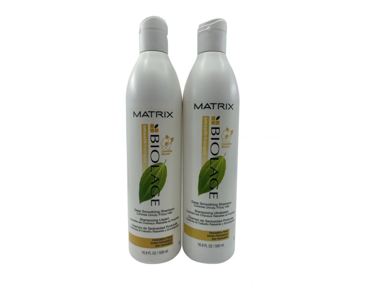 Matrix Biolage Deep Smoothing Shampoo Unruly Frizzy Hair Set of 2 | Shampoo  