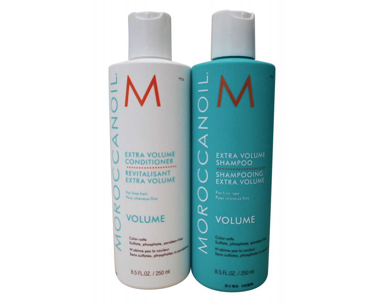 kom over Kano missil Moroccanoil Extra Volume Shampoo & Conditioner Set Fine Hair | Shampoo -  Beautyvice.com